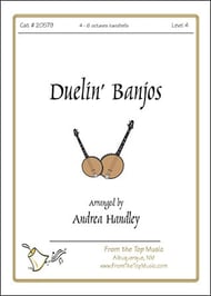 Dueling Banjos Handbell sheet music cover Thumbnail